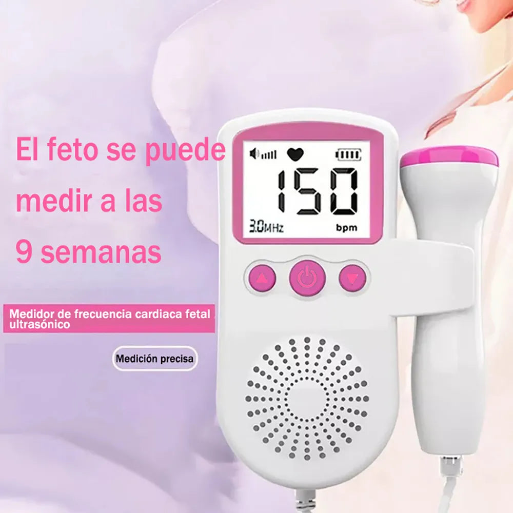 MONITOR FETAL DOPPLER LATIDOS DE CORAZON BEBE