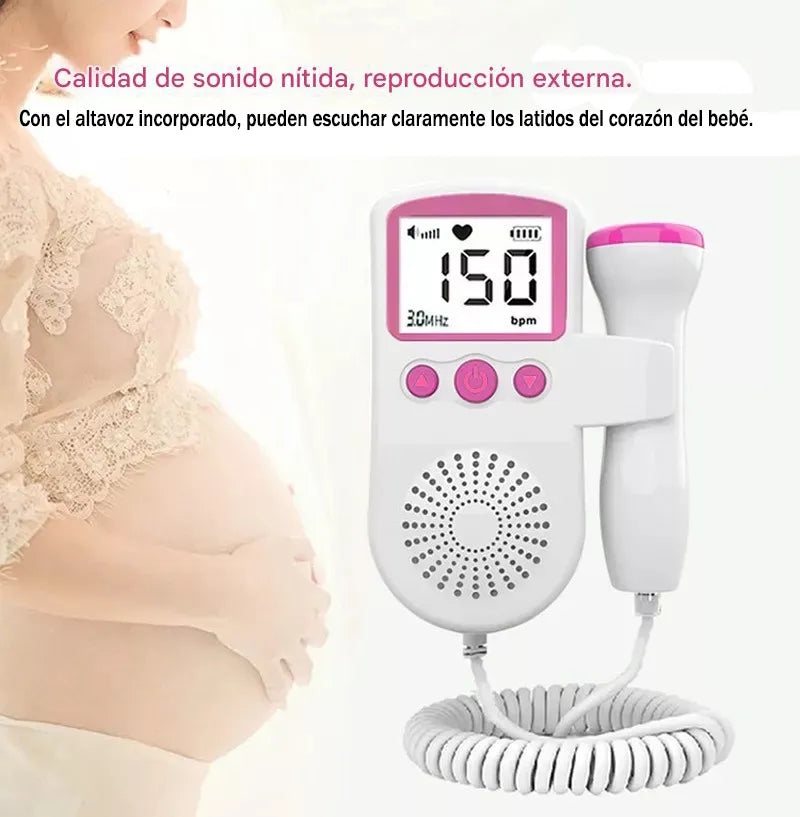 MONITOR FETAL DOPPLER LATIDOS DE CORAZON BEBE