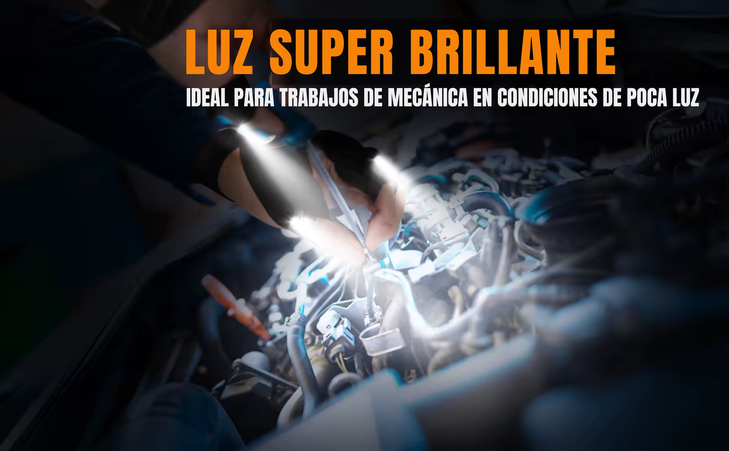 Guante led con batería de larga duración 1pcs