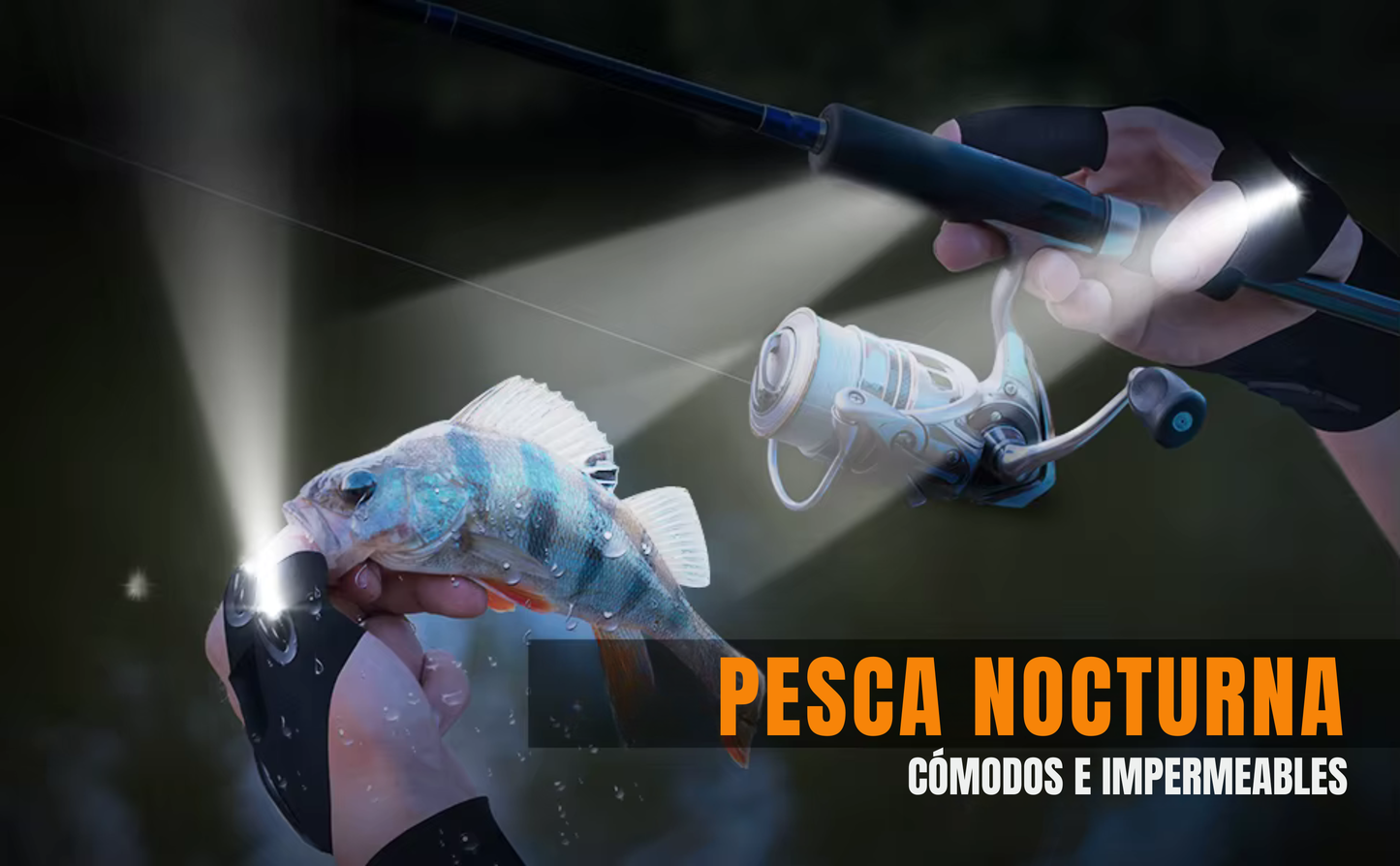 Guante led con batería de larga duración 1pcs
