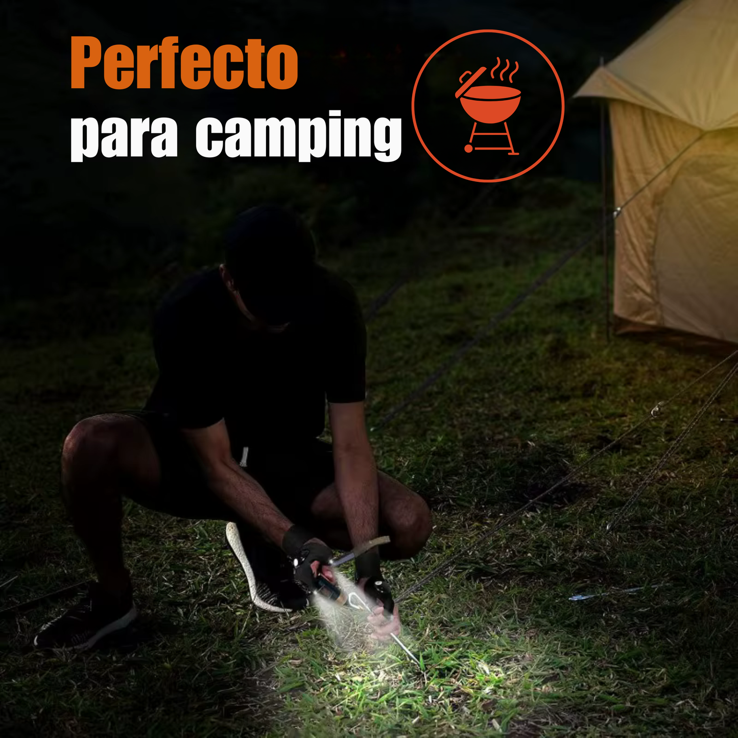 Guante led con batería de larga duración 1pcs